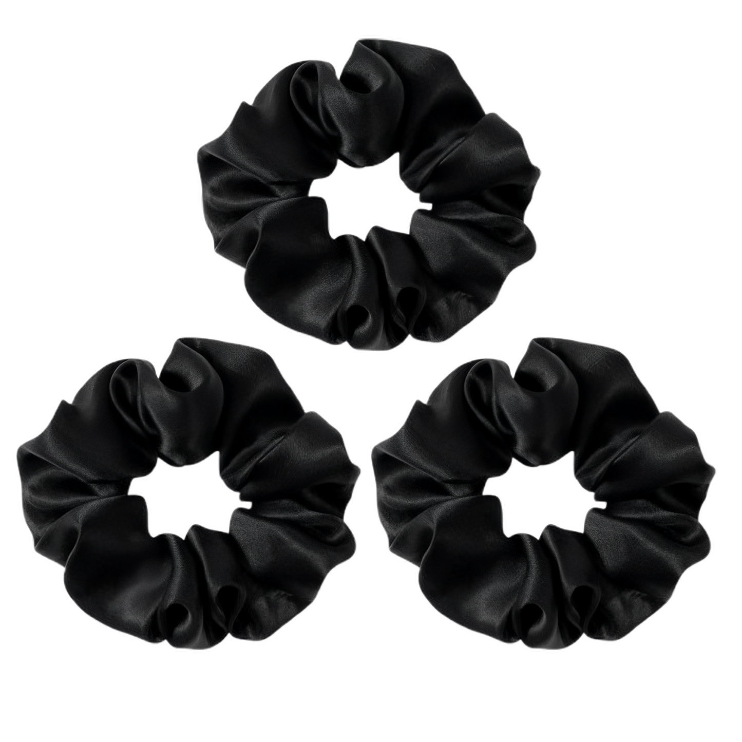 Silk Scrunchie Set
